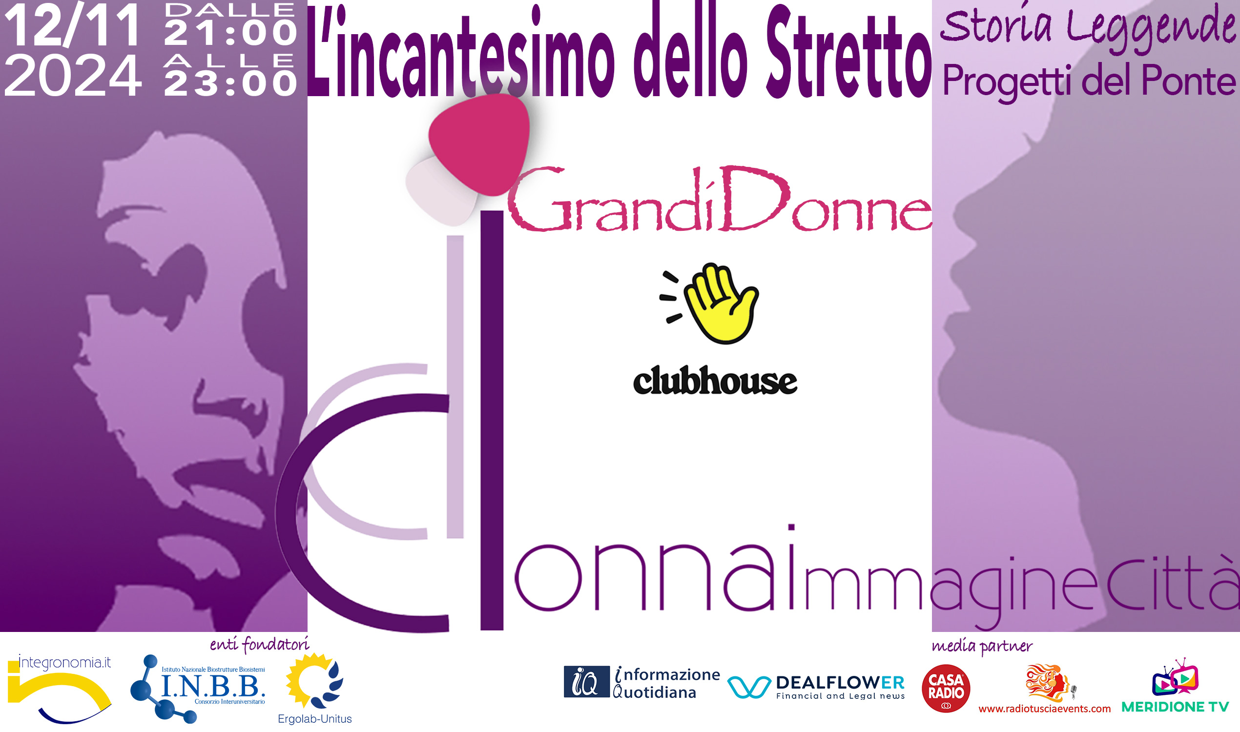 locandina L'incantesimo dello Stretto. Storia Leggende Progetti del Ponte