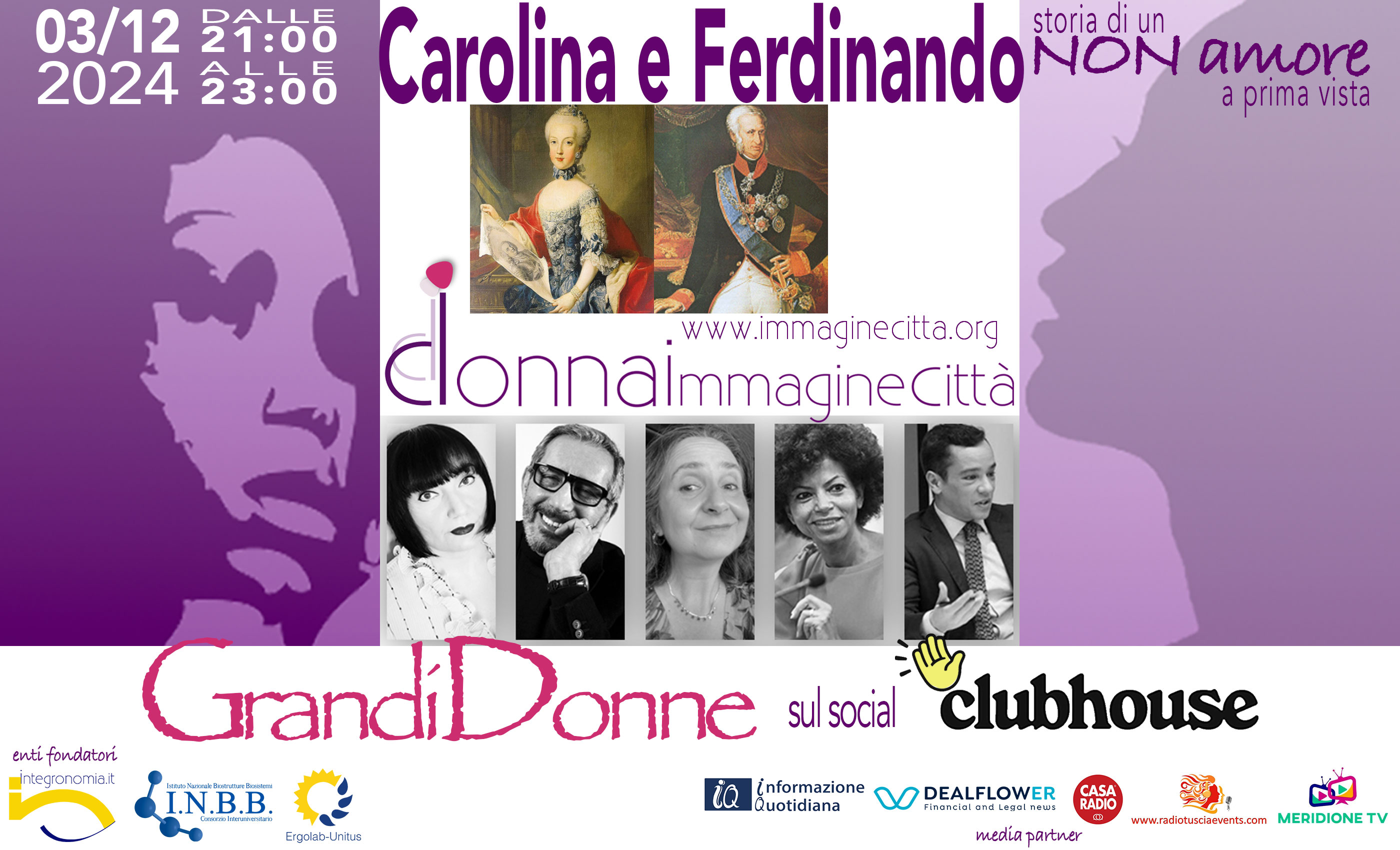 Carolina e Ferdinando, storia di un NON amore a prima vista locandina Carolina e Ferdinando, storia di un NON amore a prima vista