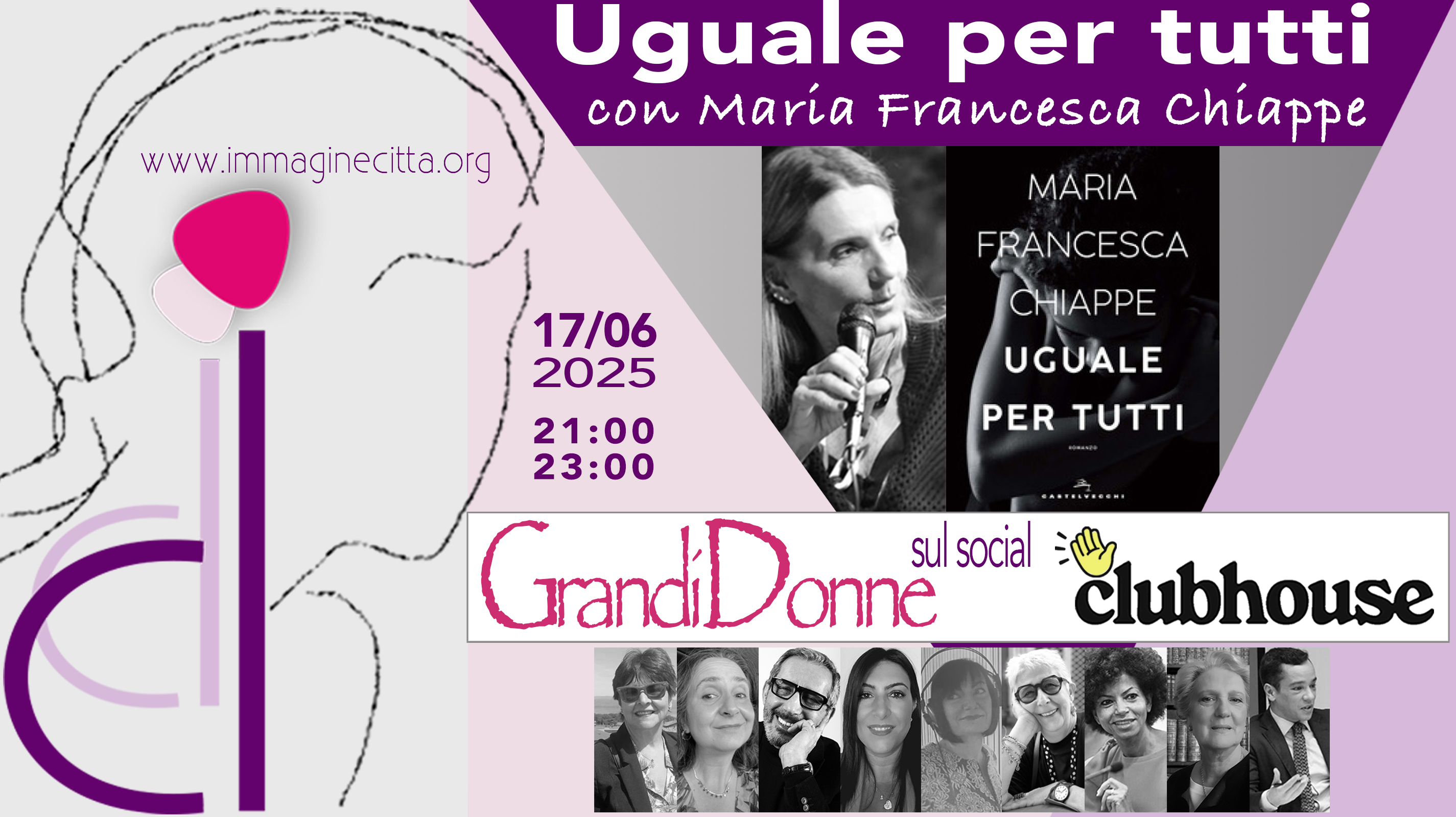 Uguale per tutti con Maria Francesca Chiappe locandina Uguale per tutti con Maria Francesca Chiappe