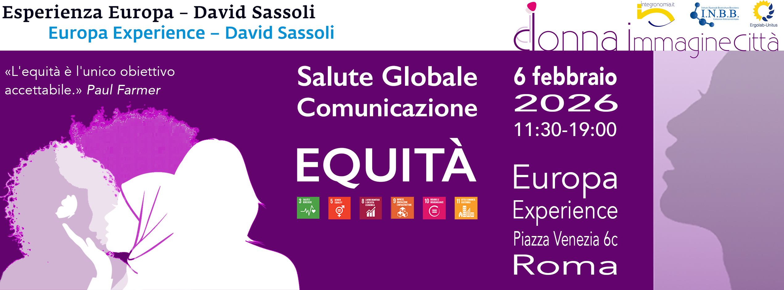 Equità. Salute Globale e Comunicazione locandina Equità. Salute Globale e Comunicazione
