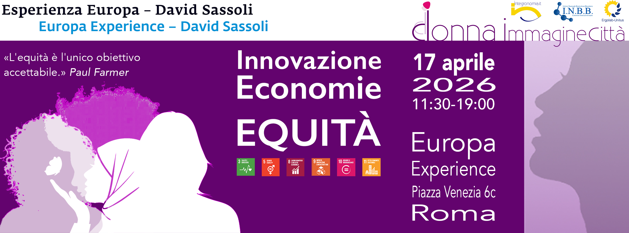 Equità. Innovazione Economie locandina Equità. Innovazione Economie