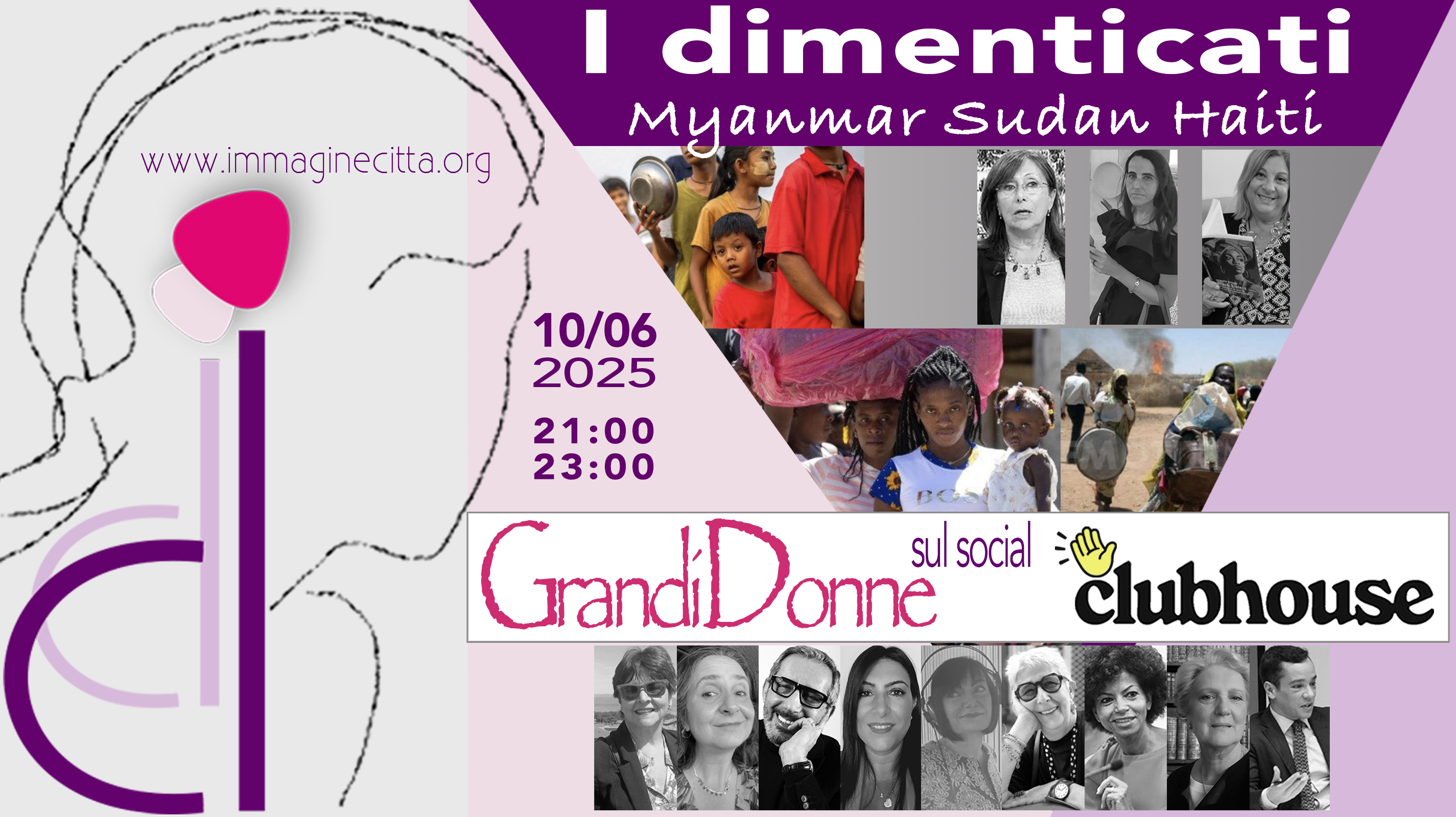 locandina I dimenticati, Myanmar Sudan Haiti