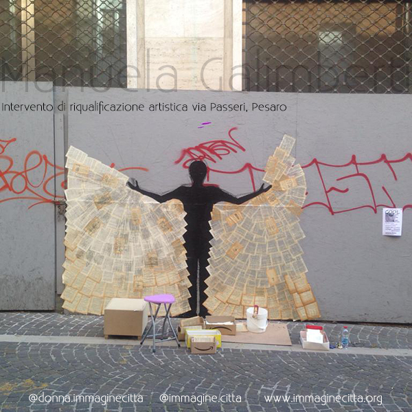 riqualificazione artistica per le strade di Pesaro, di Manuela Galimberti