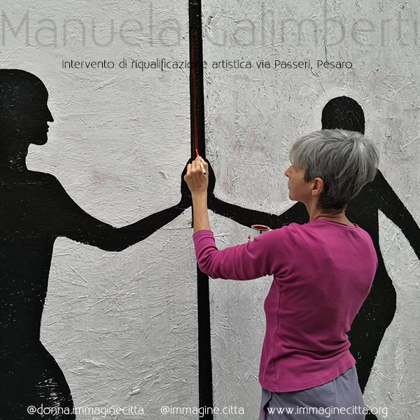 riqualificazione artistica per le strade di Pesaro, di Manuela Galimberti