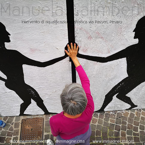 riqualificazione artistica per le strade di Pesaro, di Manuela Galimberti