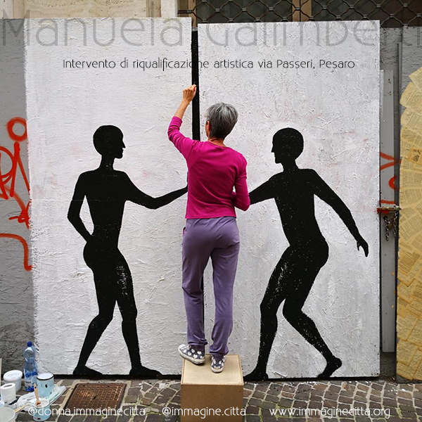 riqualificazione artistica per le strade di Pesaro, di Manuela Galimberti