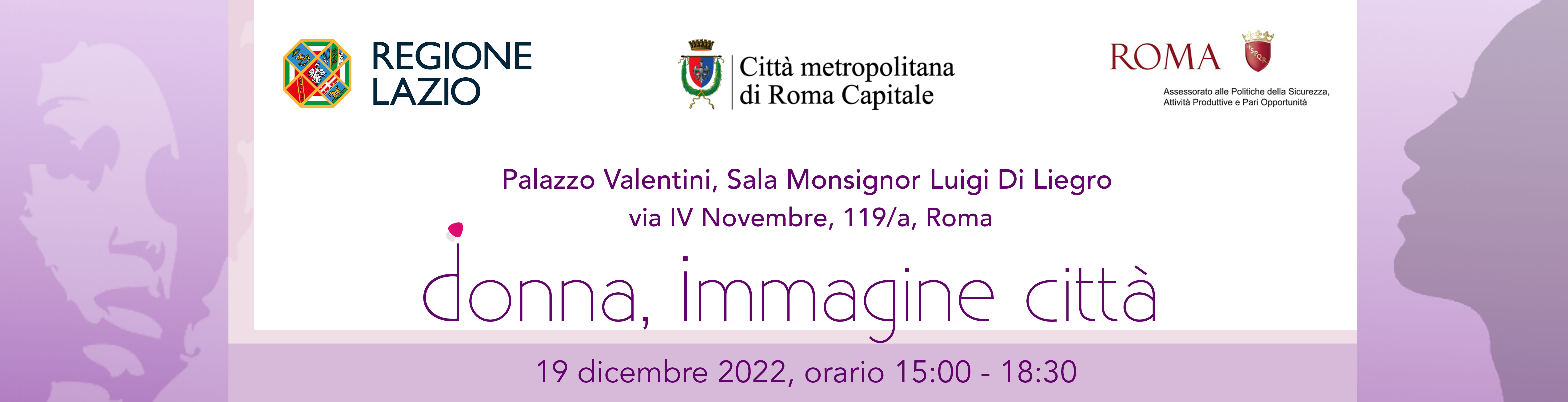 loghi regione lazio, comune roma, 'donna, immagine città'